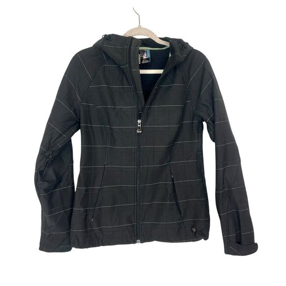 Burton Women’s Snowboarding Dry Ride Jacket Fleece Lined Black Ski Winter Zip Up - Picture 9 of 16